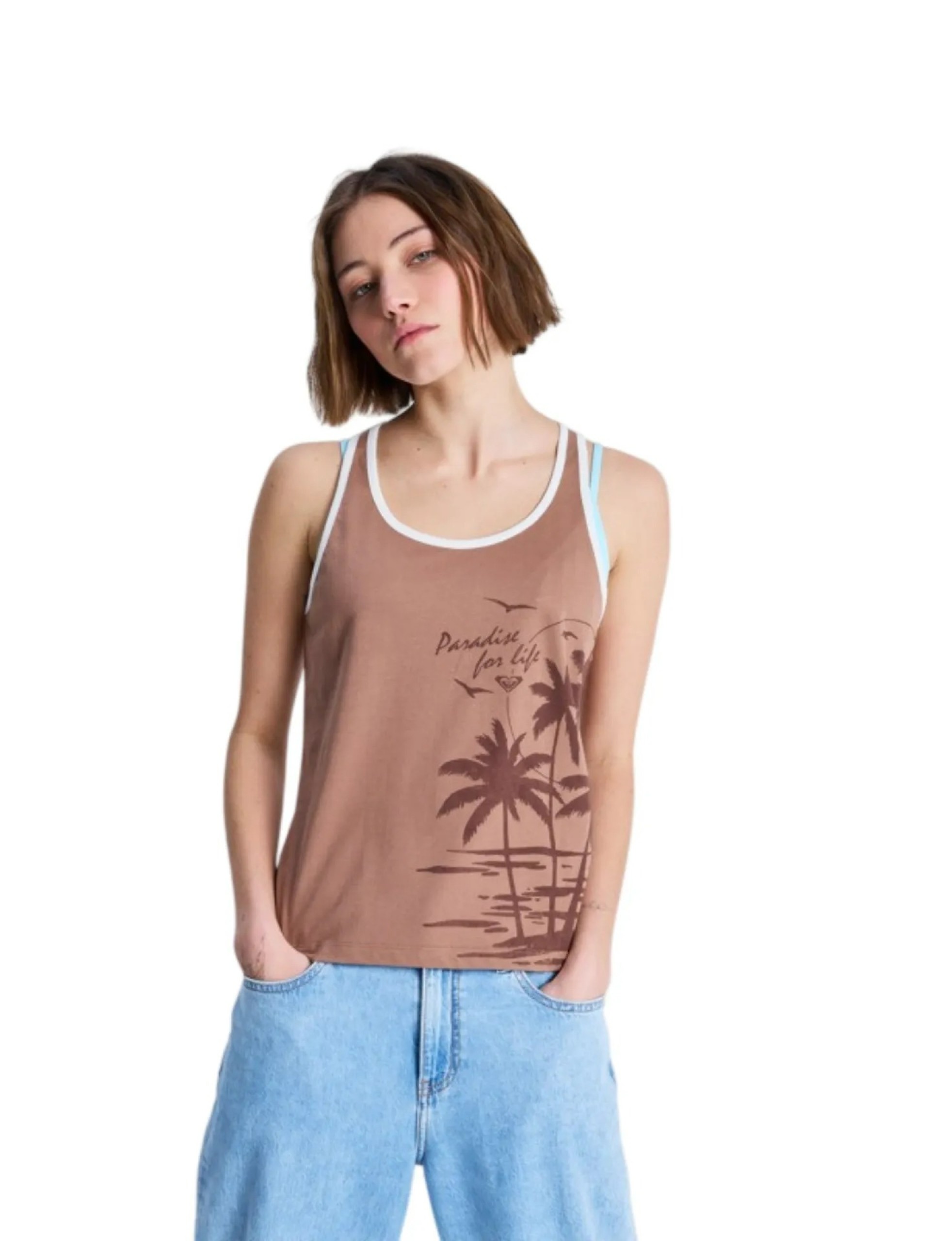 Roxy Moon Canyon Ring Tank Top
