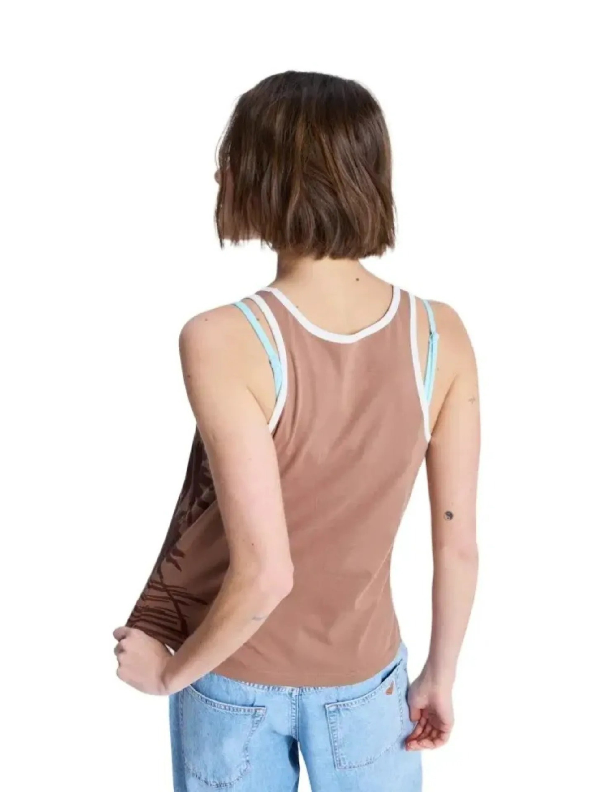 Top de Alças Roxy Moon Canyon Ring