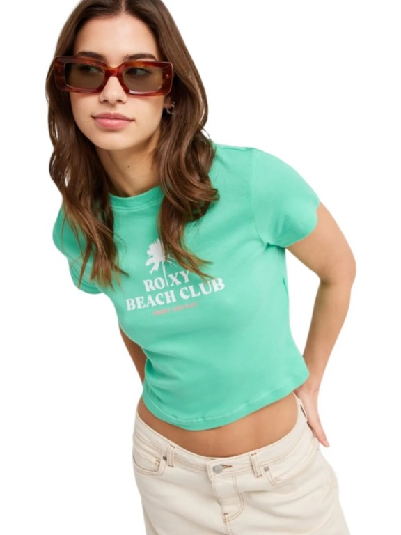 T-Shirt Roxy Beach Love Crop