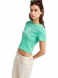 T-Shirt Roxy Beach Love Crop