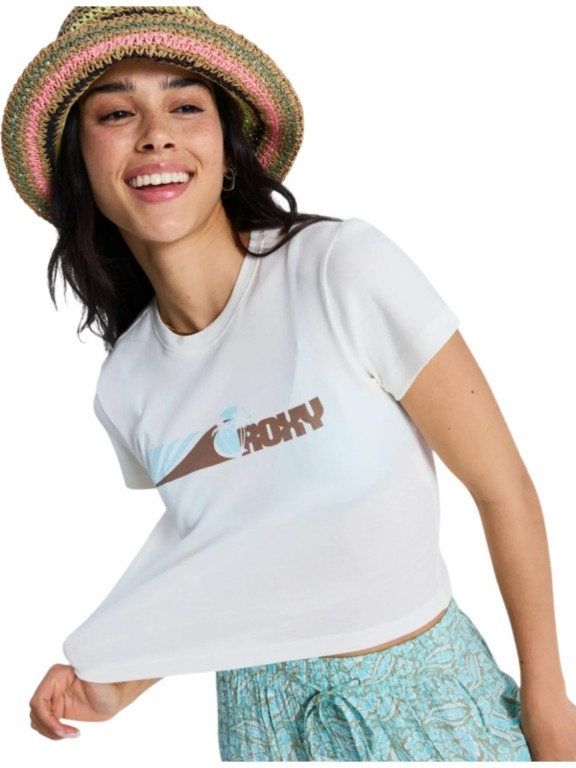 T-Shirt Roxy Beach Love Crop