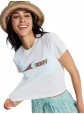 T-Shirt Roxy Beach Love Crop