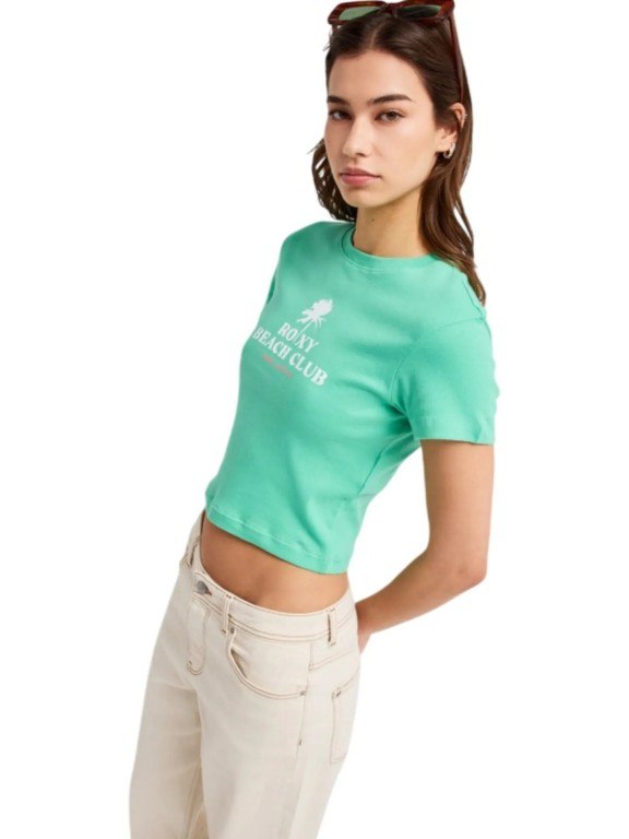 T-Shirt Roxy Beach Love Crop