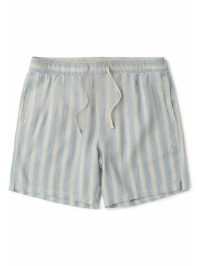 Vissla Grad Stripe Elastic Linen 17" Walkshorts
