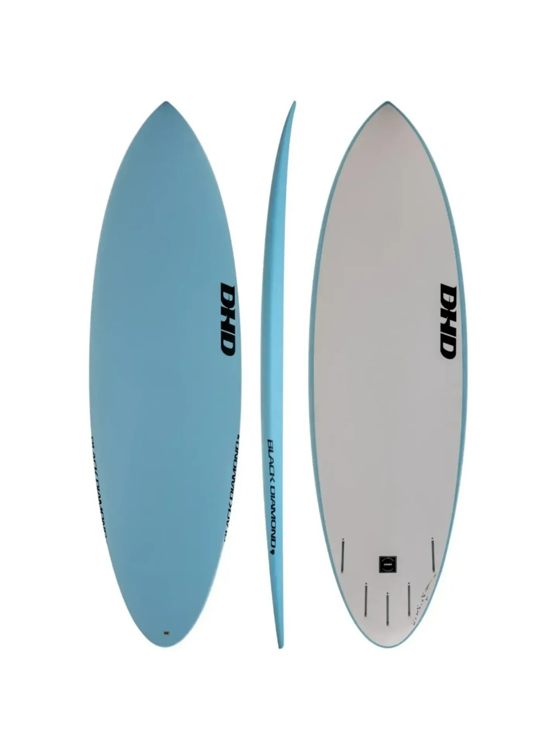 DHD Black Diamond Soft EPS 6'6" Futures Surfboard