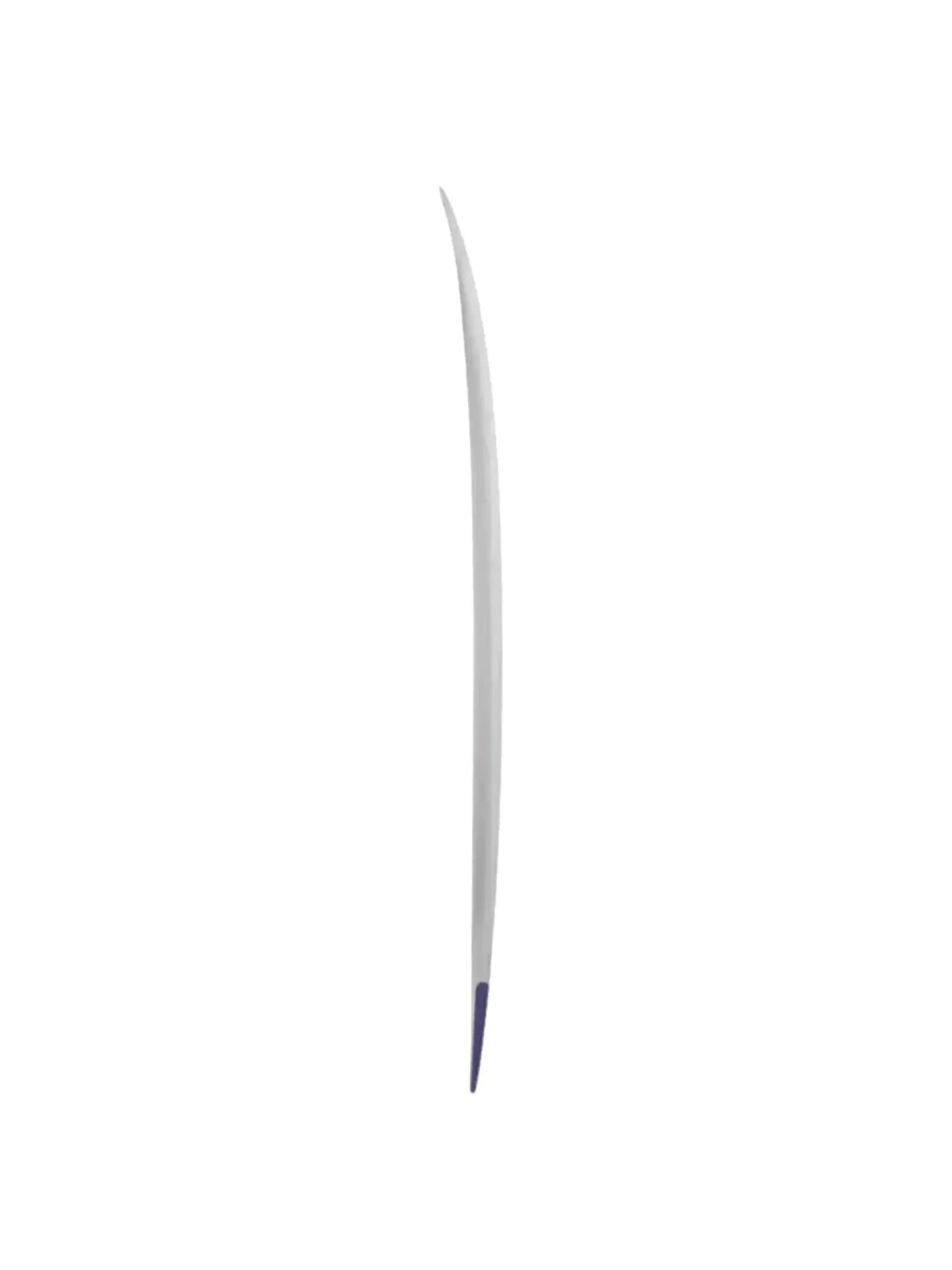 HIBT 3+3 7'2" FCS II Surfboard Thunderbolt Red