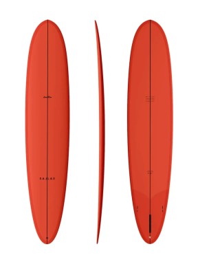 Prancha de Longboard Lava Flow 9'0" FCS II Thunderbolt Silver