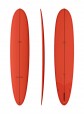 Lava Flow 9'0" FCS II Longboard Thunderbolt Silver