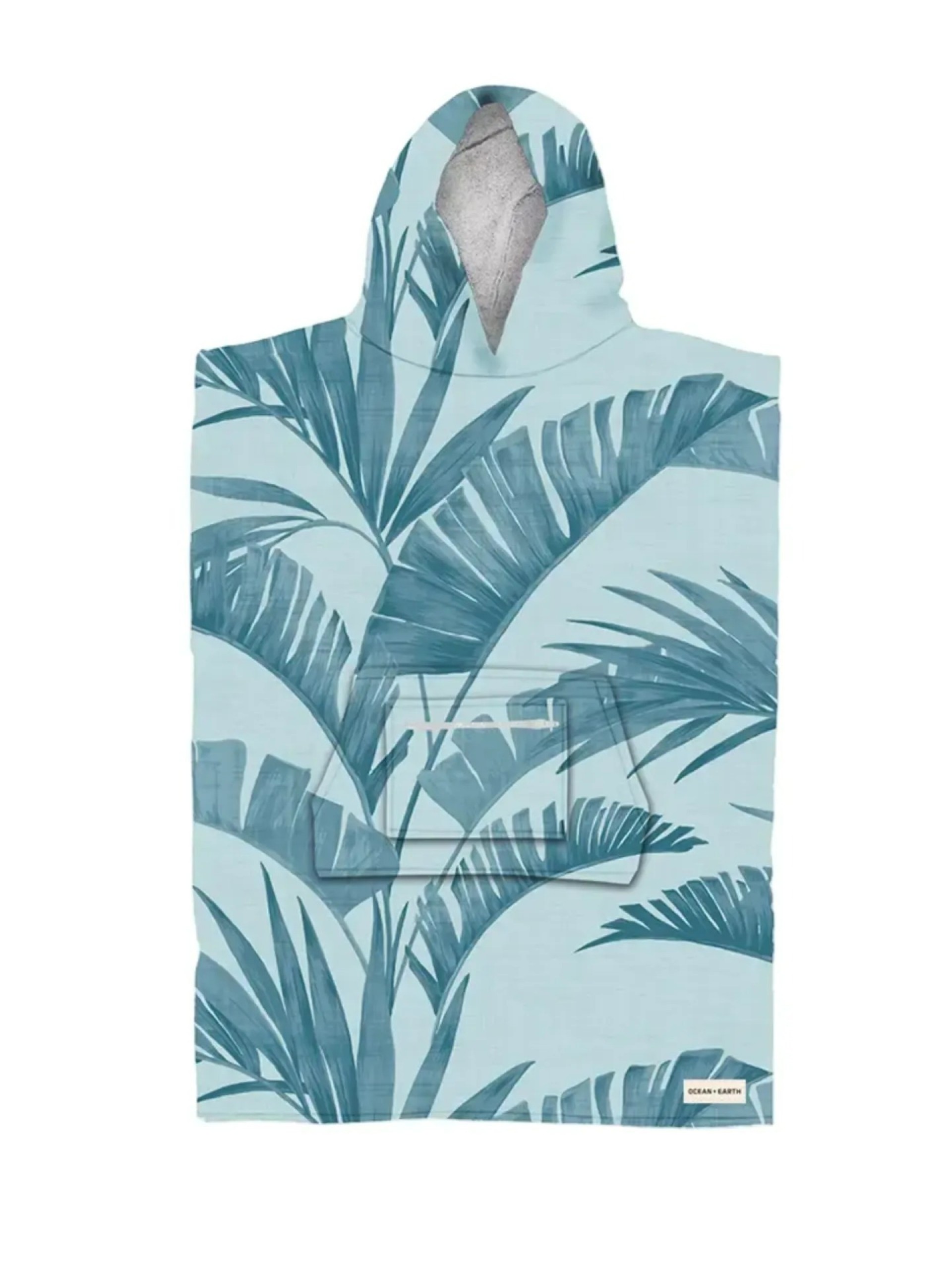 Poncho Ocean & Earth Youth Palm