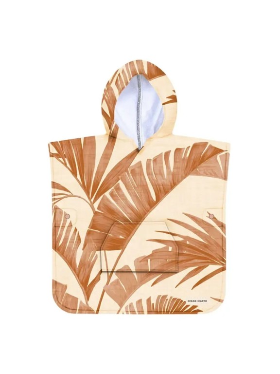 Poncho Ocean & Earth Toddlers Palm Poncho Ocean & Earth Toddlers Palm