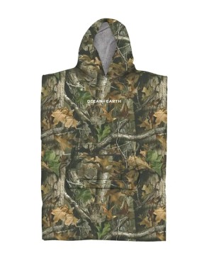 Poncho Ocean & Earth Youth Real Camo