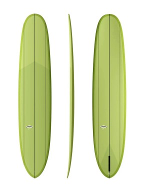 Paragon 9'3" FCS II Longboard Thunderbolt Silver