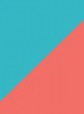 Aqua/Coral