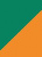 Emerald/Orange