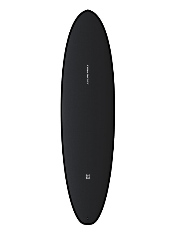 Moe 7'4" FCS II Surfboard Thunderbolt Black Moe 7'4" FCS II Surfboard Thunderbolt Black