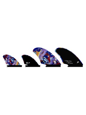 Firewire Machado Seaside Gallery Medium Quad Fin - Single Tab