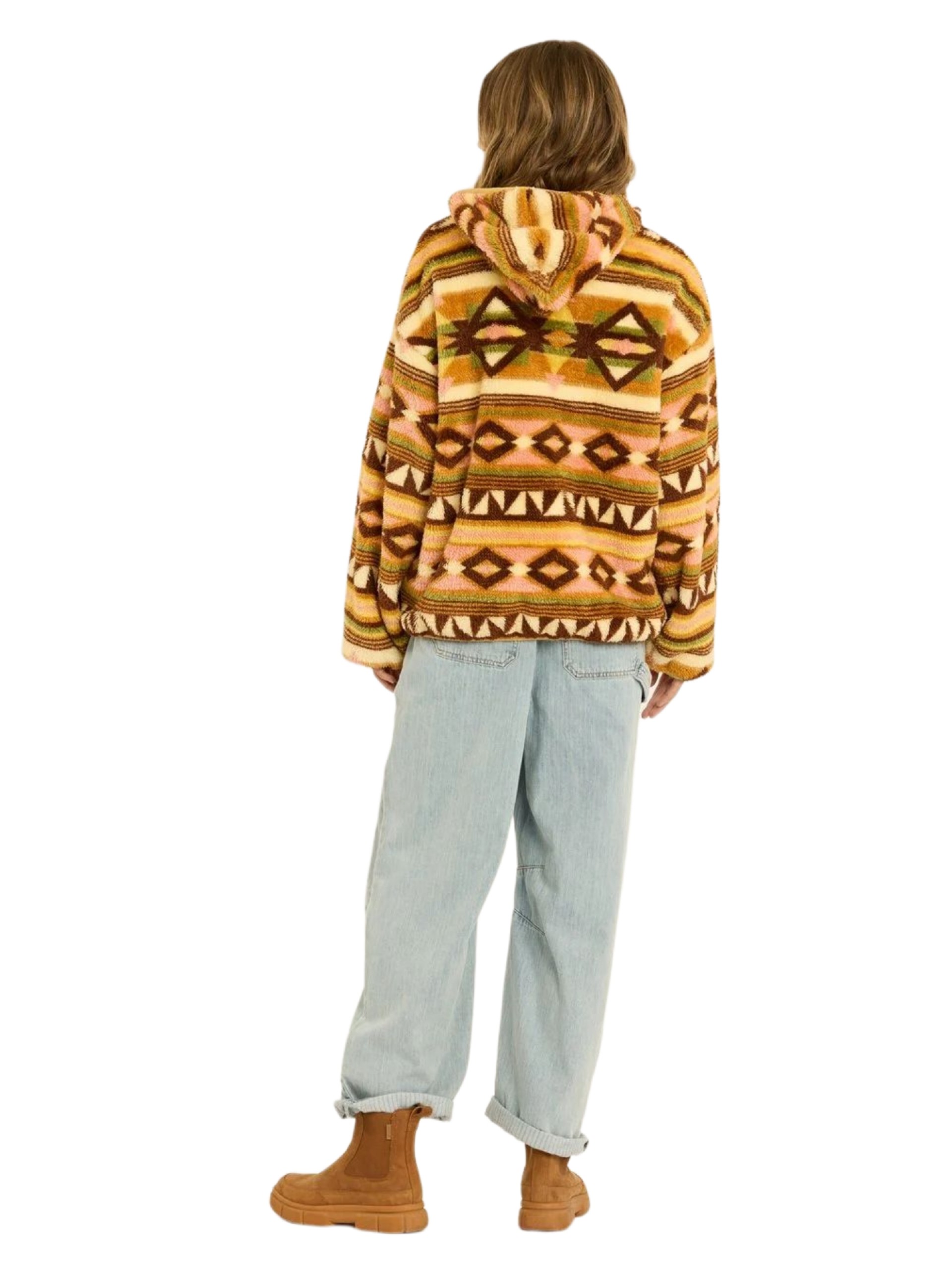 Sweatshirt Sisstr Coastal Cruisin Fuzzy Fleece