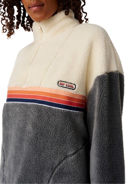 Sweatshirt Rip Curl Surf Revival Polar Fleece Sweatshirt Rip Curl Surf Revival Polar Fleece