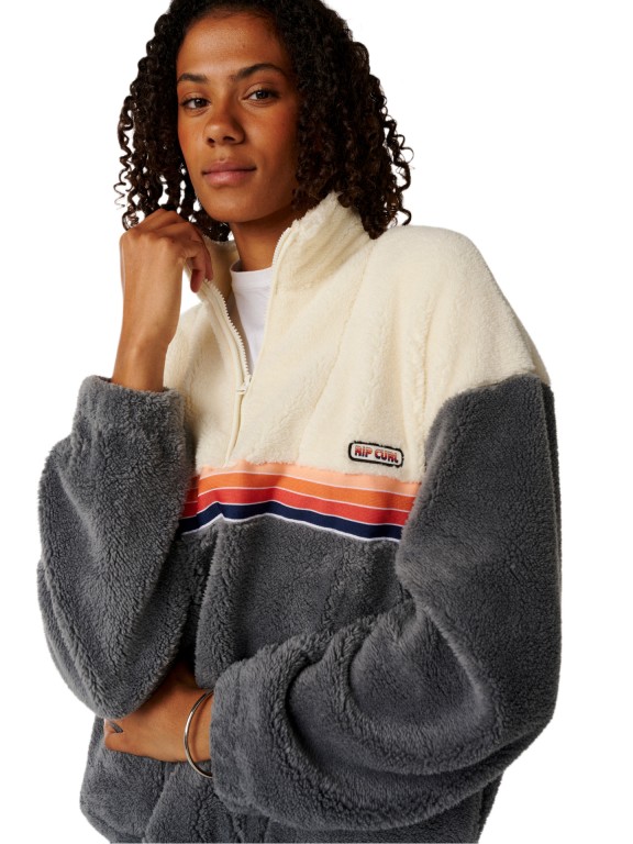 Sweatshirt Rip Curl Surf Revival Polar Fleece Sweatshirt Rip Curl Surf Revival Polar Fleece
