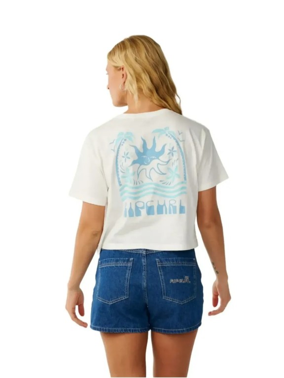 T-Shirt Rip Curl Swell Crop T-Shirt Rip Curl Swell Crop