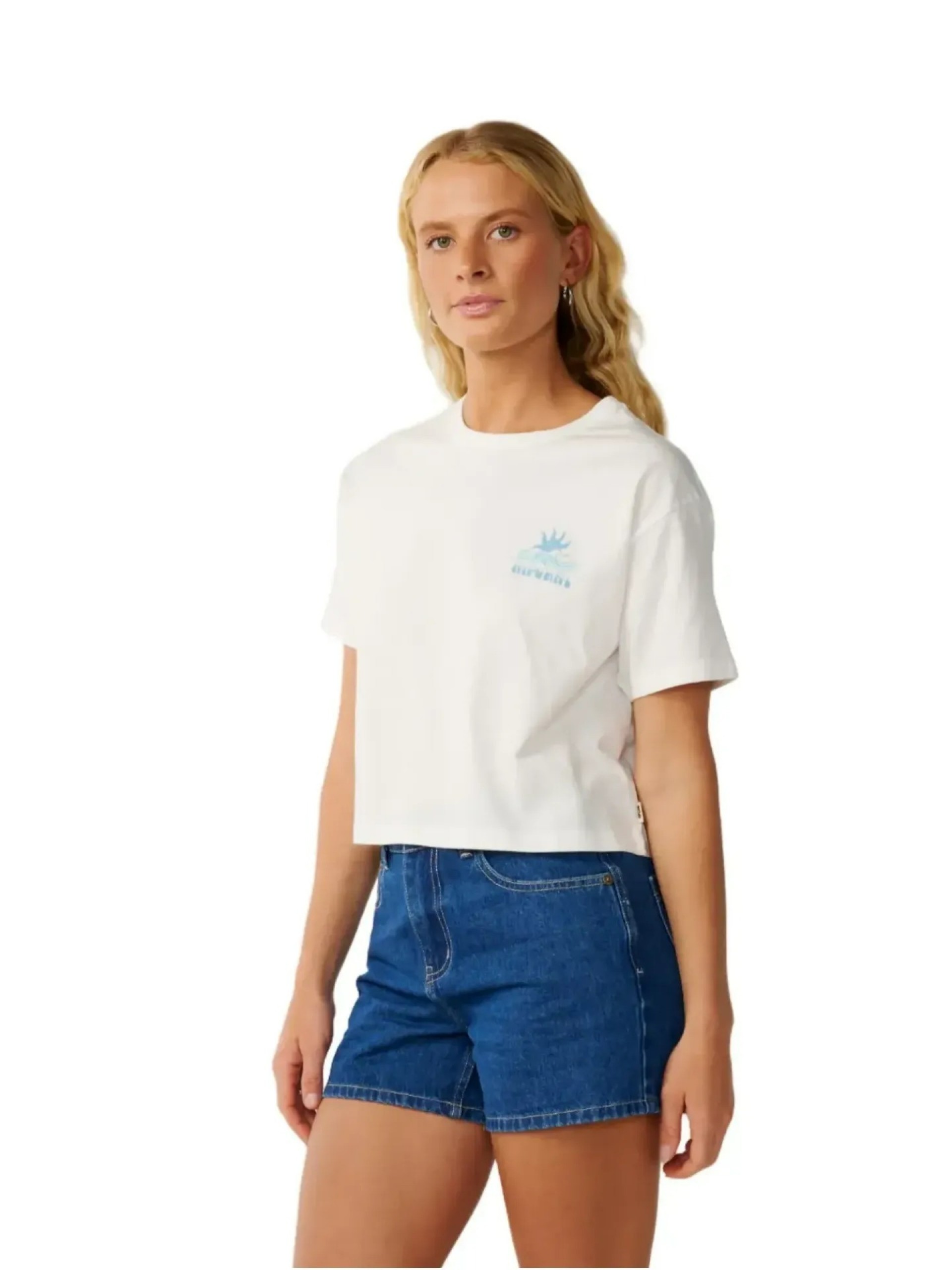 T-Shirt Rip Curl Swell Crop