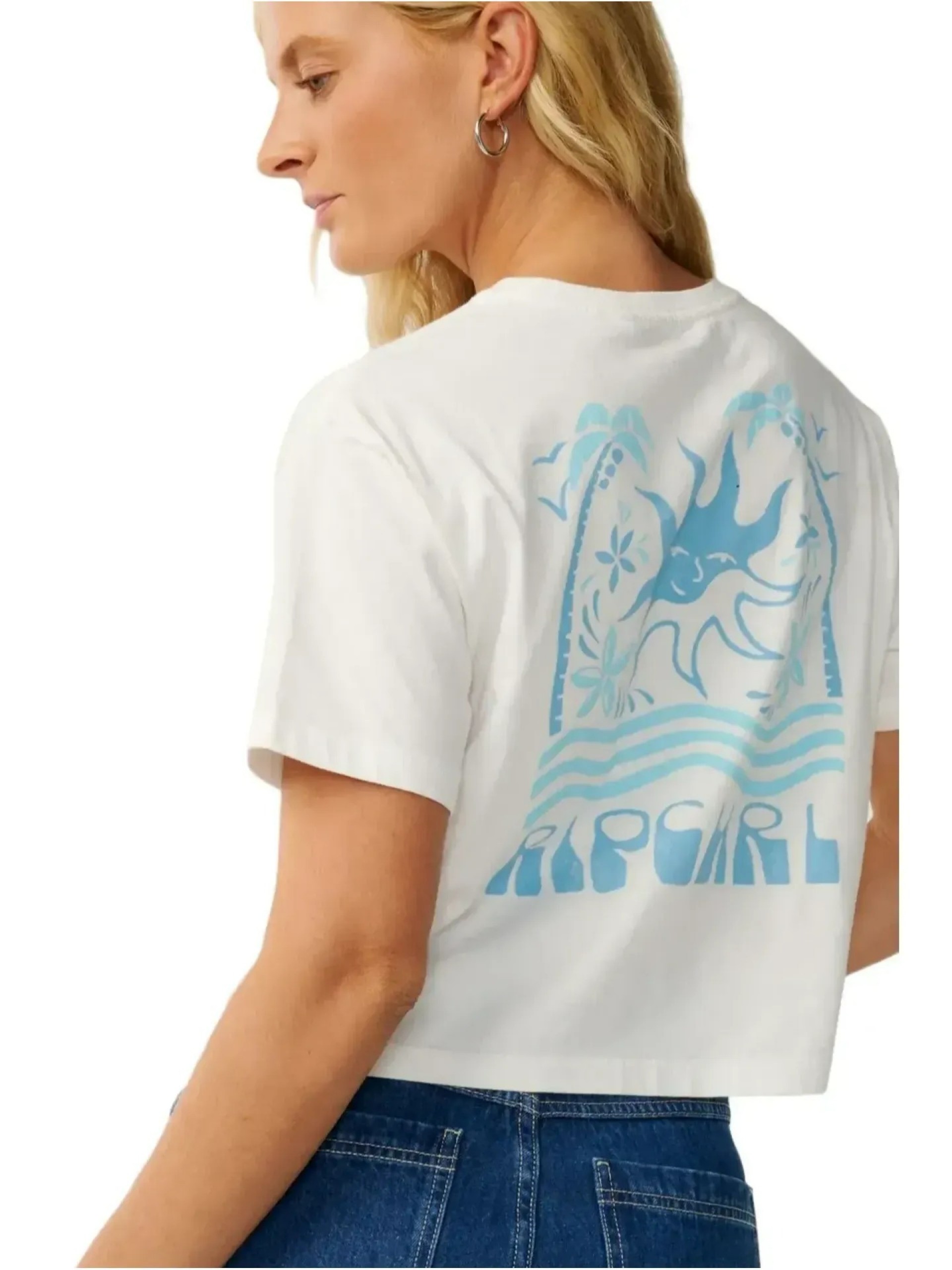 T-Shirt Rip Curl Swell Crop