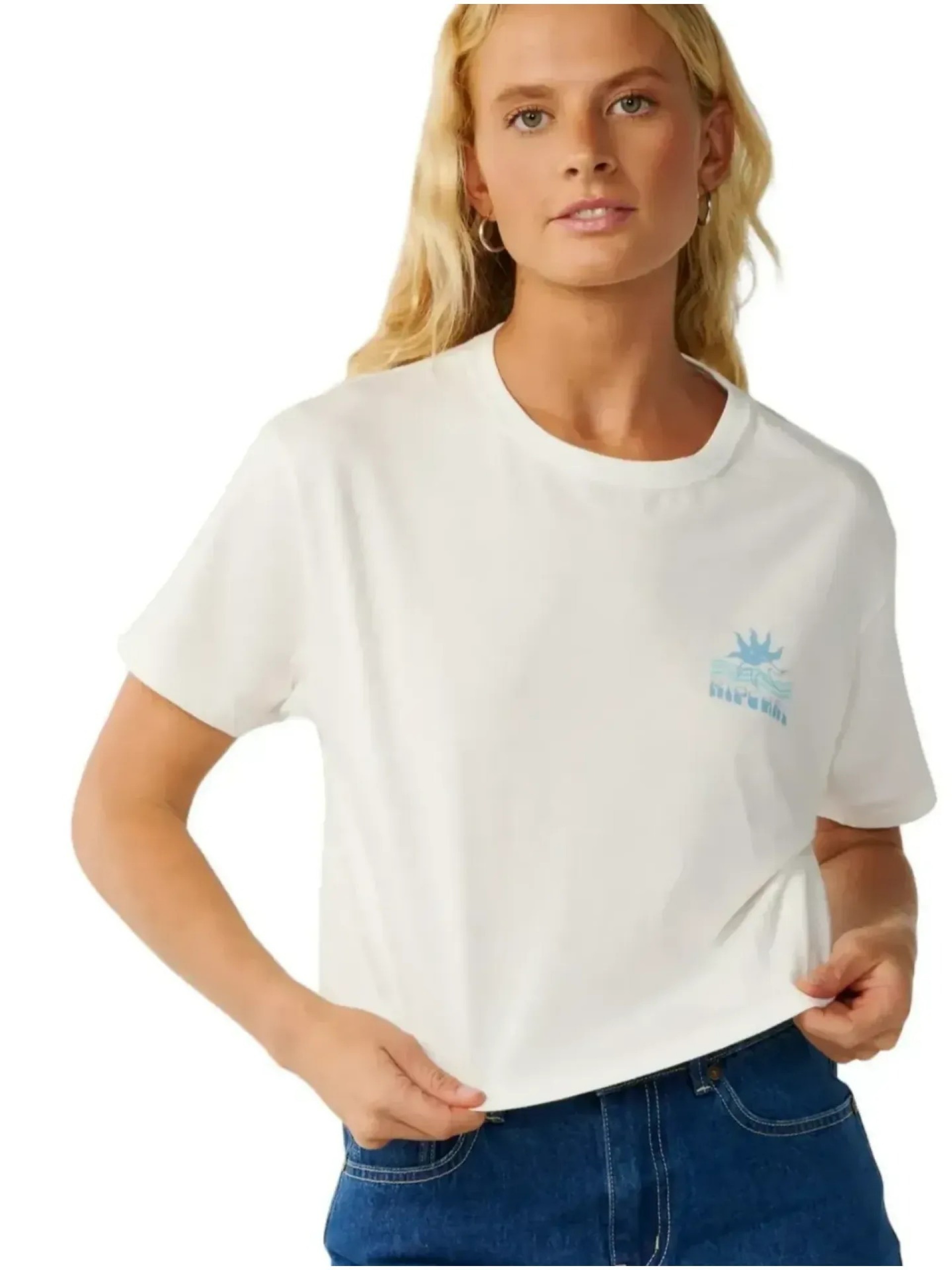 T-Shirt Rip Curl Swell Crop