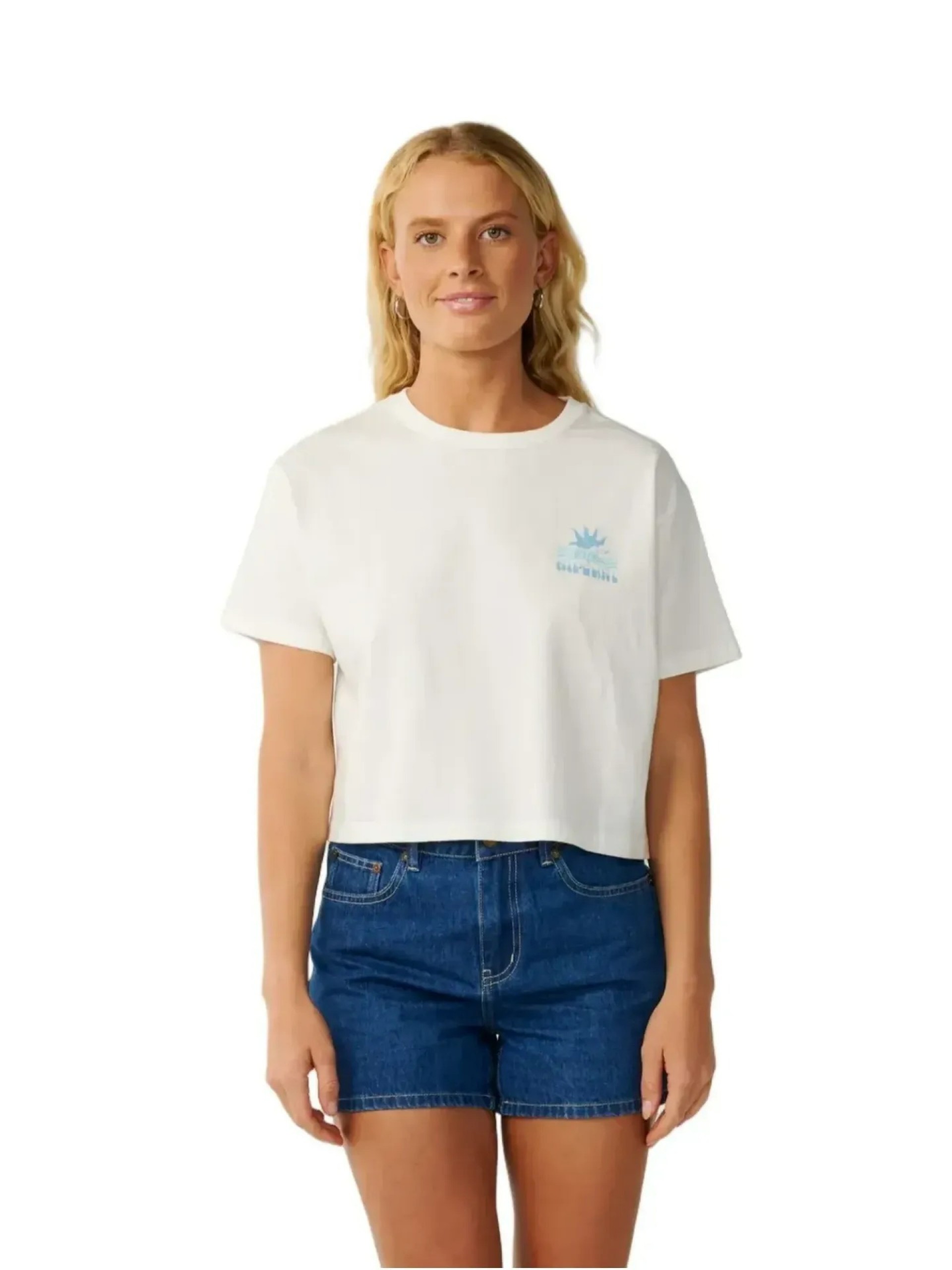 T-Shirt Rip Curl Swell Crop