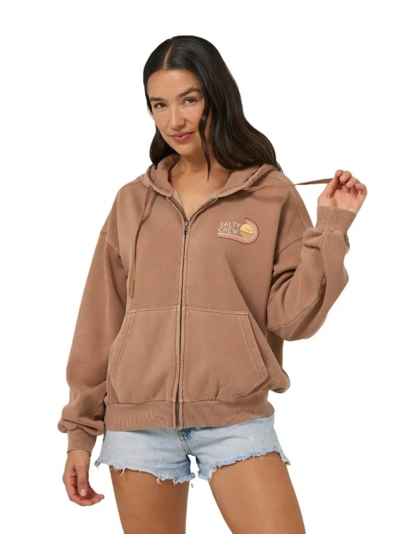 Zip Sweat Salty Crew Ombre Wave