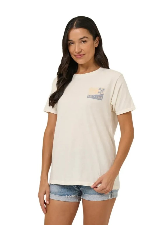T-Shirt Salty Crew Rise and Smile Boyfriend T-Shirt Salty Crew Rise and Smile Boyfriend