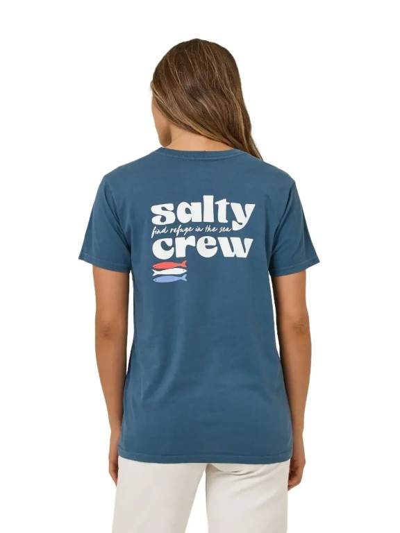 T-Shirt Salty Crew American Catch Boyfriend