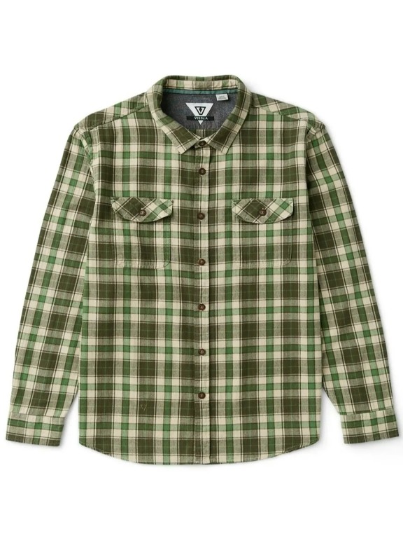 Camisa Vissla Central Coast Eco Flannel Camisa Vissla Central Coast Eco Flannel