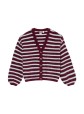 Roxy Deep Ocean Stripe Knit Jacket Roxy Deep Ocean Stripe Knit Jacket