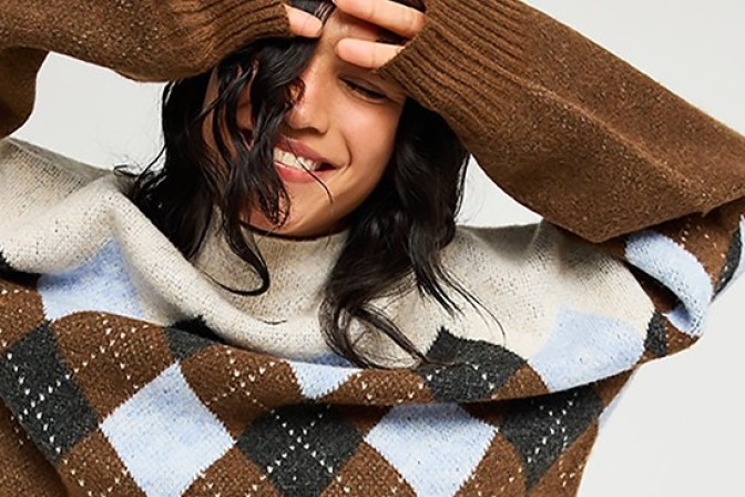 Roxy Lets Get High Knit Sweater