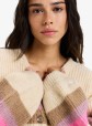 Roxy Marble Tiles Stripe Knit Jacket